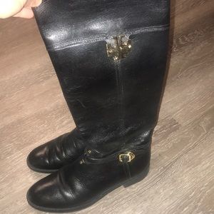 Tory Burch black boots